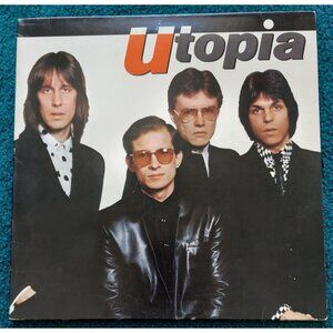 Utopia - Self Titled 1982 DBL LP Todd Rundgren "Feet Don't Fail Me Now" 60183-1
